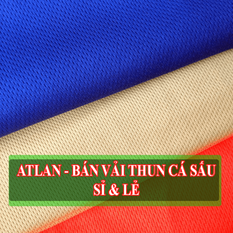 Bán Vải thun cá sấu sỉ & lẻ tại TPHCM