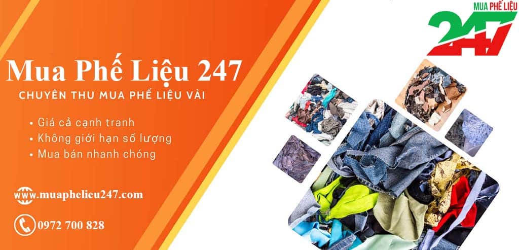 Thu mua phế liệu vải vụn giá cao TPHCM