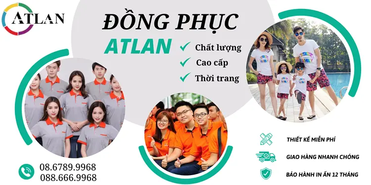 Atlan may áo đồng phục chuyên nghiệp, uy tín, giá tốt 