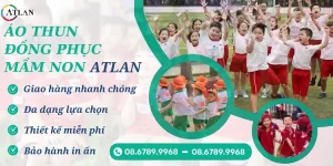 Atlan chuyên cung cấp áo thun đồng phục mầm non chất liệu phù hợp với trẻ em, đa dạng mẫu mã