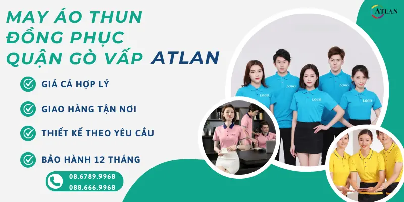 Xưởng may áo thun đồng phục quận Gò Vấp giá cả hợp lý, giao hàng tận nơi