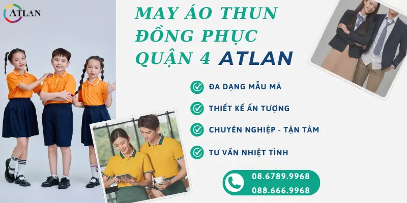 May áo thun đồng phục Quận 4 uy tín, chất lượng, giá cả cạnh tranh phù hợp với nhu cầu của khách hàng