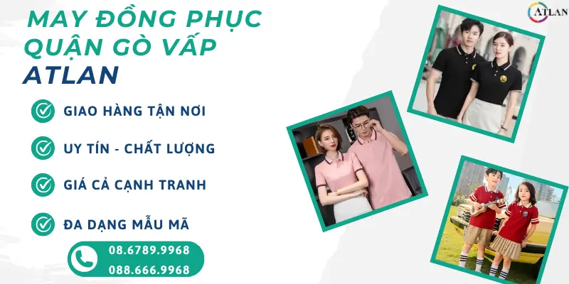 May đồng phục Gò Vấp miễn phí vận chuyển, giao hàng tận nơi, uy tín, giá rẻ