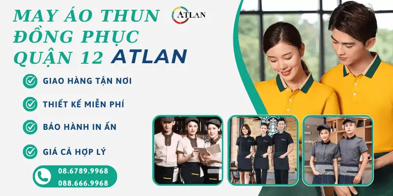 Xưởng may ATLAN chuyên nhận may áo thun đồng phục cho các shop quần áo, đồng phục công ty, trường học các cấp,... giá gốc tận xưởng, mẫu mã đa dạng, giao hàng tận nơi