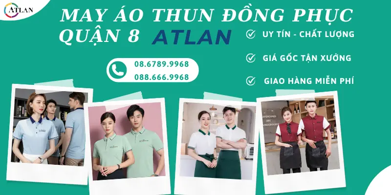 May áo thun đồng phục Quận 8 uy tín chất lượng, giá cả phù hợp với nhu cầu của quý khách hàng