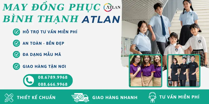 May đồng phục quận Bình Thạnh thiết kế ấn tượng, bảo hành in ấn 12 tháng cho khách hàng