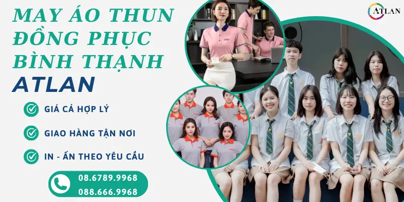 May áo thun đồng phục uy tín, chuyên nghiệp, an toàn - bền đẹp tại quận Bình Thạnh 