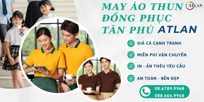 Áo thun đồng phục tại Tân Phú miễn phí vận chuyển - giao hàng tận nơi, an toàn - bền đẹp, giá gốc tận xưởng