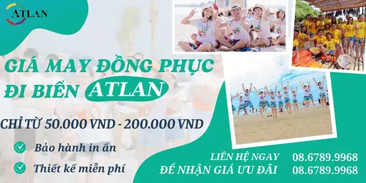 Atlan may -in áo đồng phục nhóm đi biển độc lạ giá rẻ nhất trên thị trường