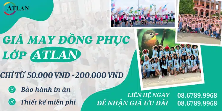 Atlan chuyên may - in đồng phục với giá cạnh tranh nhất trên thị trường