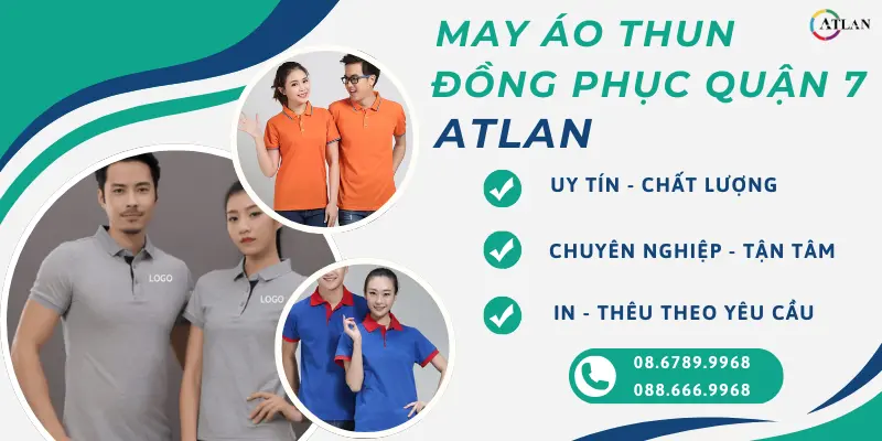 May áo thun đồng phục Quận 7 giá tốt, uy tín, chuyên nghiệp, tư vấn miễn phí, giao hàng tận nơi