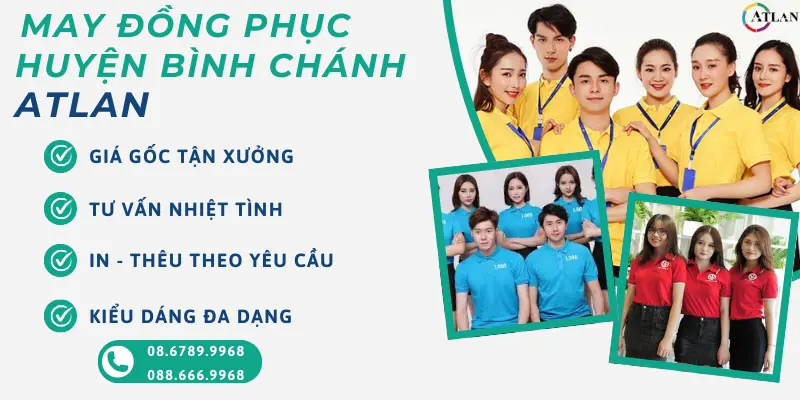 Áo thun đồng phục huyện Bình Chánh bao hành in ấn 12 tháng, kiểu dáng đa dạng, giao hàng tận nơi - miễn phí vận chuyển